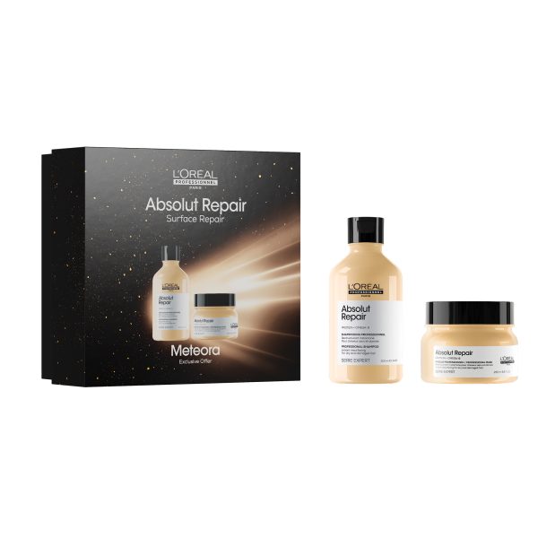 Набір для відновлення волосся (шампунь 300 мл + маска 250 мл), Meteora Absolut Repair L`Oreal Professionnel