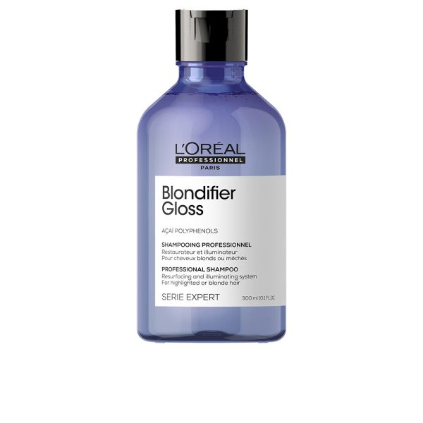 Шампунь для сяйва волосся, фарбованого у відтінки блонд L'Oreal Professionnel Serie Expert Blondifier Gloss Shampoo