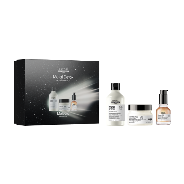 Набір для волосся L'Oreal Professionnel Meteora DX (шампунь, 300 мл + маска, 250 мл + олійка, 50 мл)