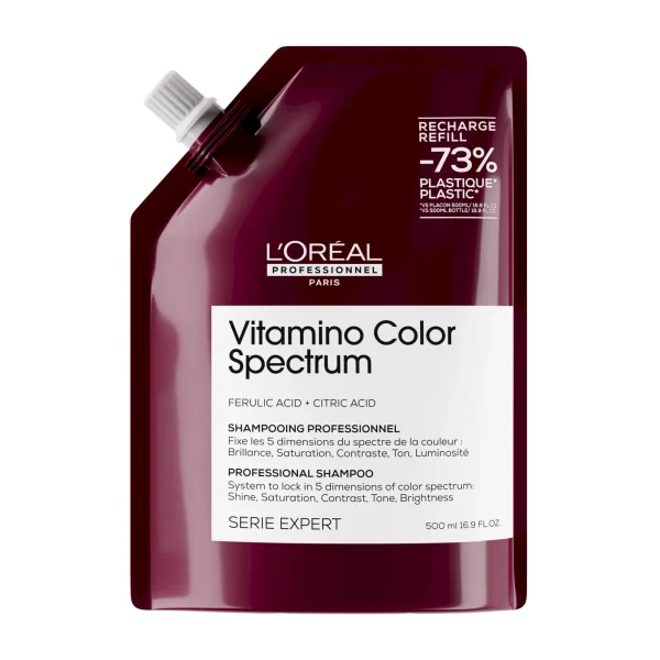 Шампунь L’Oréal Professionnel Serie Expert Vitamino Color Spectrum - Спектрум збереження насиченості кольору після фарбування, рефіл формат
