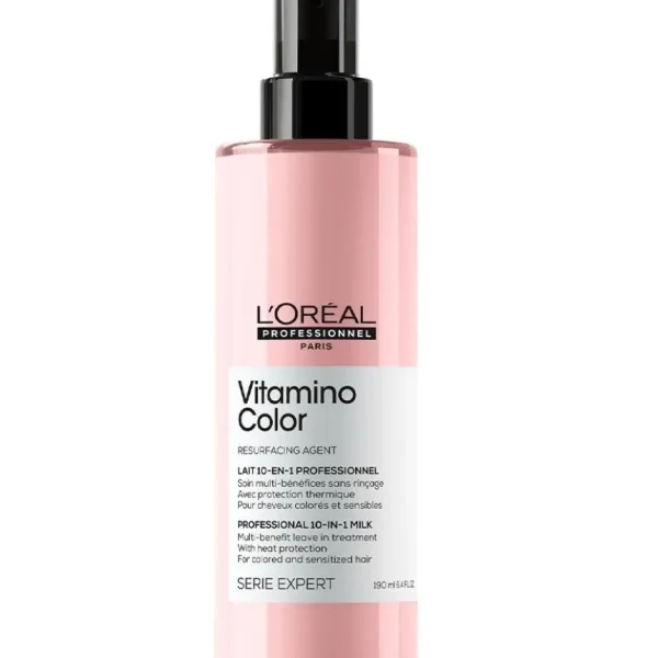 Спрей-догляд 10 в 1  L'Oreal Professionnel Serie Expert Vitamino Color Shampoo для захисту кольору фарбованого волосся