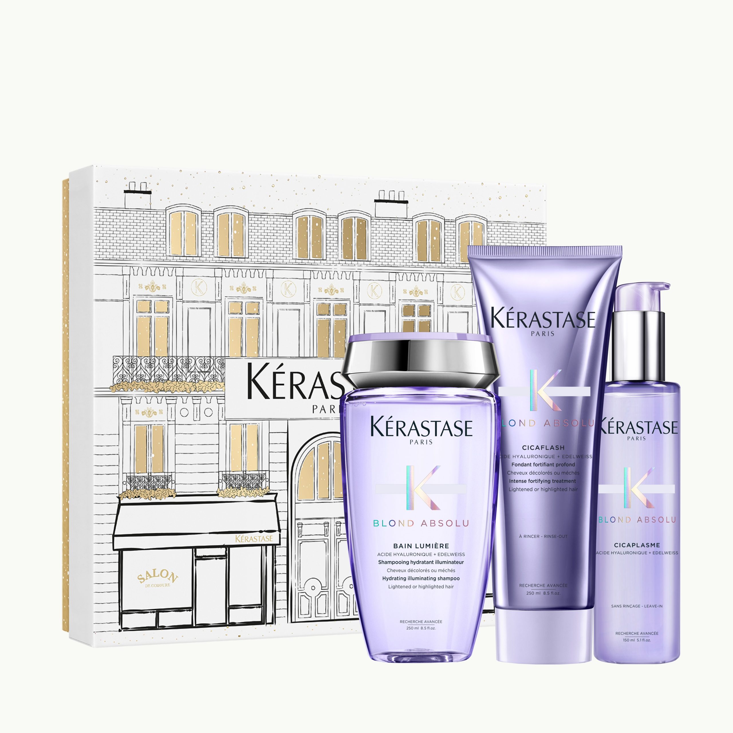 0FF65CA7-3929-43BC-90D3-4375473FA047 Kerastase Blond Absolu -Подарунковий набір для освітленого та мелірованого волосся - Зображення 1