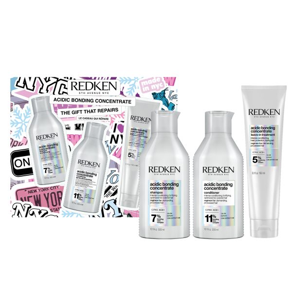 Redken Acidic Bonding Concentrate Holiday Gift Set Подарунковий набір для догляду за пошкодженим волоссям