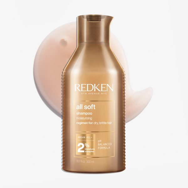 Зволожувальний шампунь Redken All Soft Shampoo для сухого та ламкого волосся