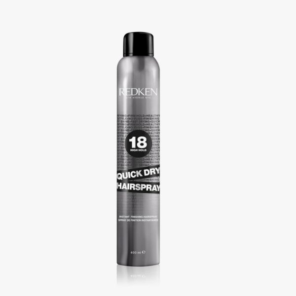 Спрей Сильной Фиксации для Мгновенного Завершения Укладки Волос Redken Quick Dry Hairspray 18  ,400мл