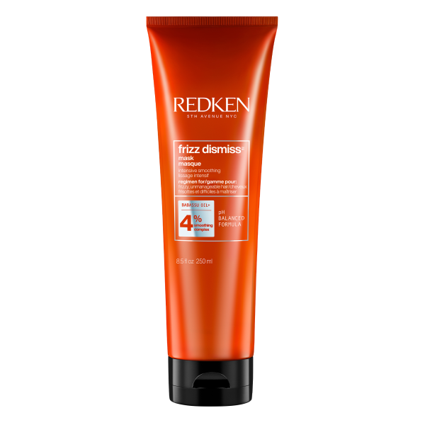 Маска для гладкості волосся та захисту від небажаних завитків Redken Frizz Dismiss Mask 250мл