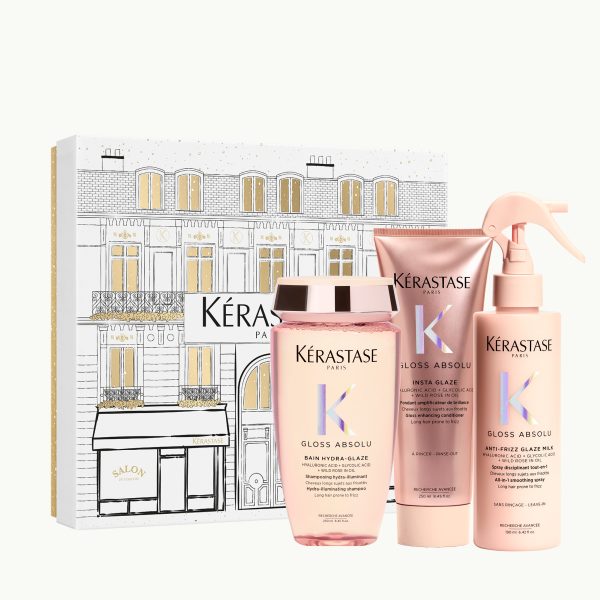Kerastase Gloss Absolu  Подарунковий набір для неслухняного схильного до пушіння волосся
