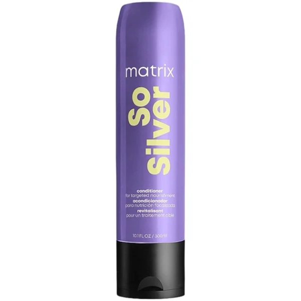 Кондиціонер MATRIX Total Results Color Obsessed So Silver для живлення та надання блиску світлому волоссю 300 мл