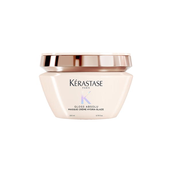 Kerastase Gloss Absolu Masque Creme Hydra-Glaze Кремова зволожувальна маска для блиску та гладкості густого, кучерявого волосся