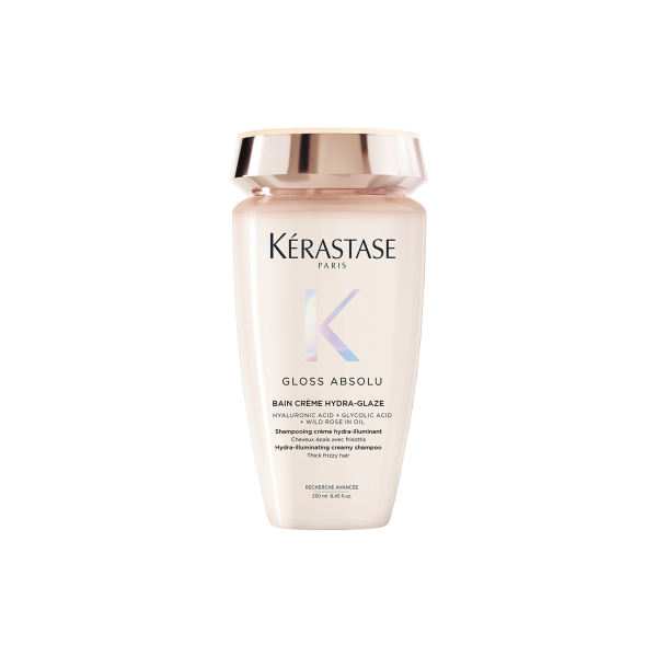 Зволожуючий шампунь-ванна для товстого та неслухняного волосся  KERASTASE Gloss Absolu Bain Creme Hydra-Glaze