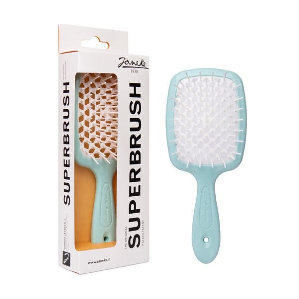 Великий плаский гребінь для волосся Janeke Superbrush Тіффані